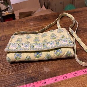 Vera Bradley trifold wallet/crossbody purse